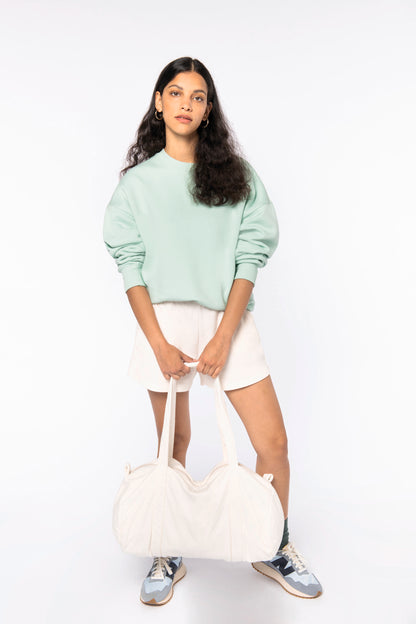 felpa unisex oversize verde