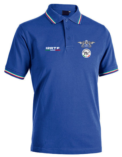 Polo tricolore ITC con nominativo