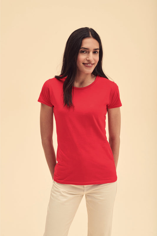 T-Shirt Personalizzabile da Donna Cotone 155 g/m² Colori Caldi