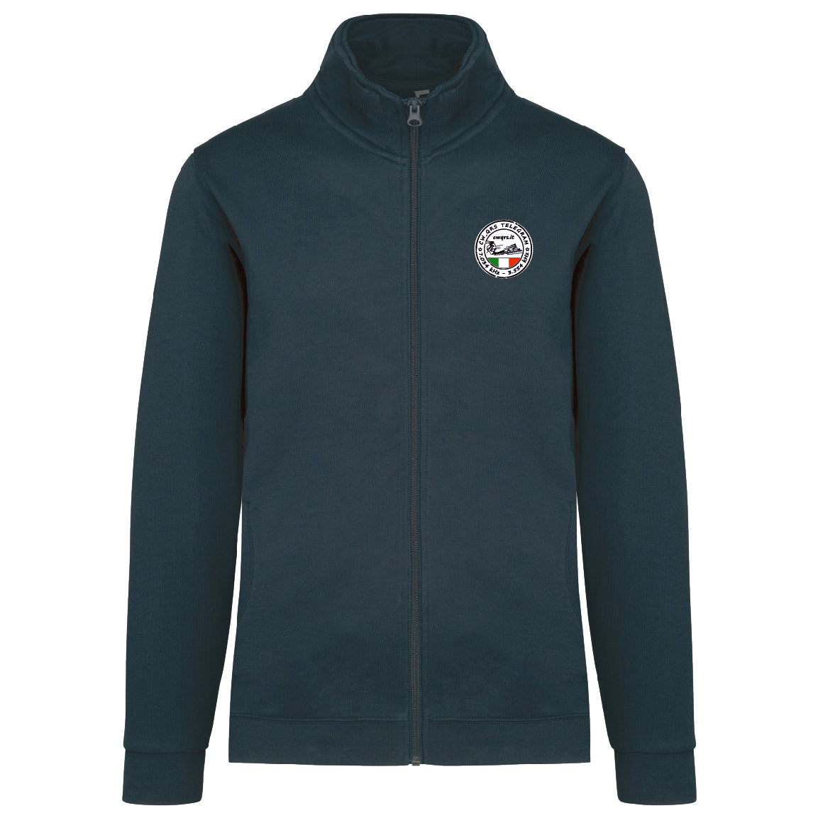 Felpa Fullzip CW QRS Italia