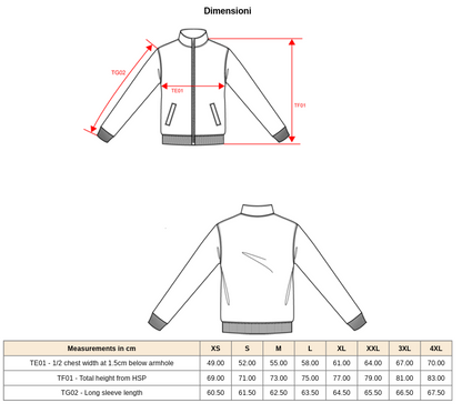 Felpa Fullzip ARS Italia