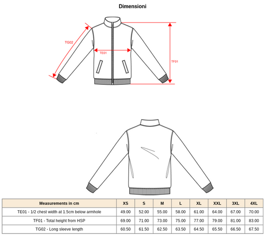Felpa Fullzip ARS Italia