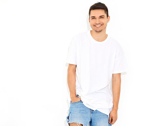 T-Shirt Manica Corta da Adulto in cotone da 155 g/m² Colori Basic