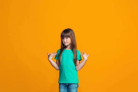 T-Shirt Personalizzabile da Bambino in Cotone 155 g/m² Colori Freddi