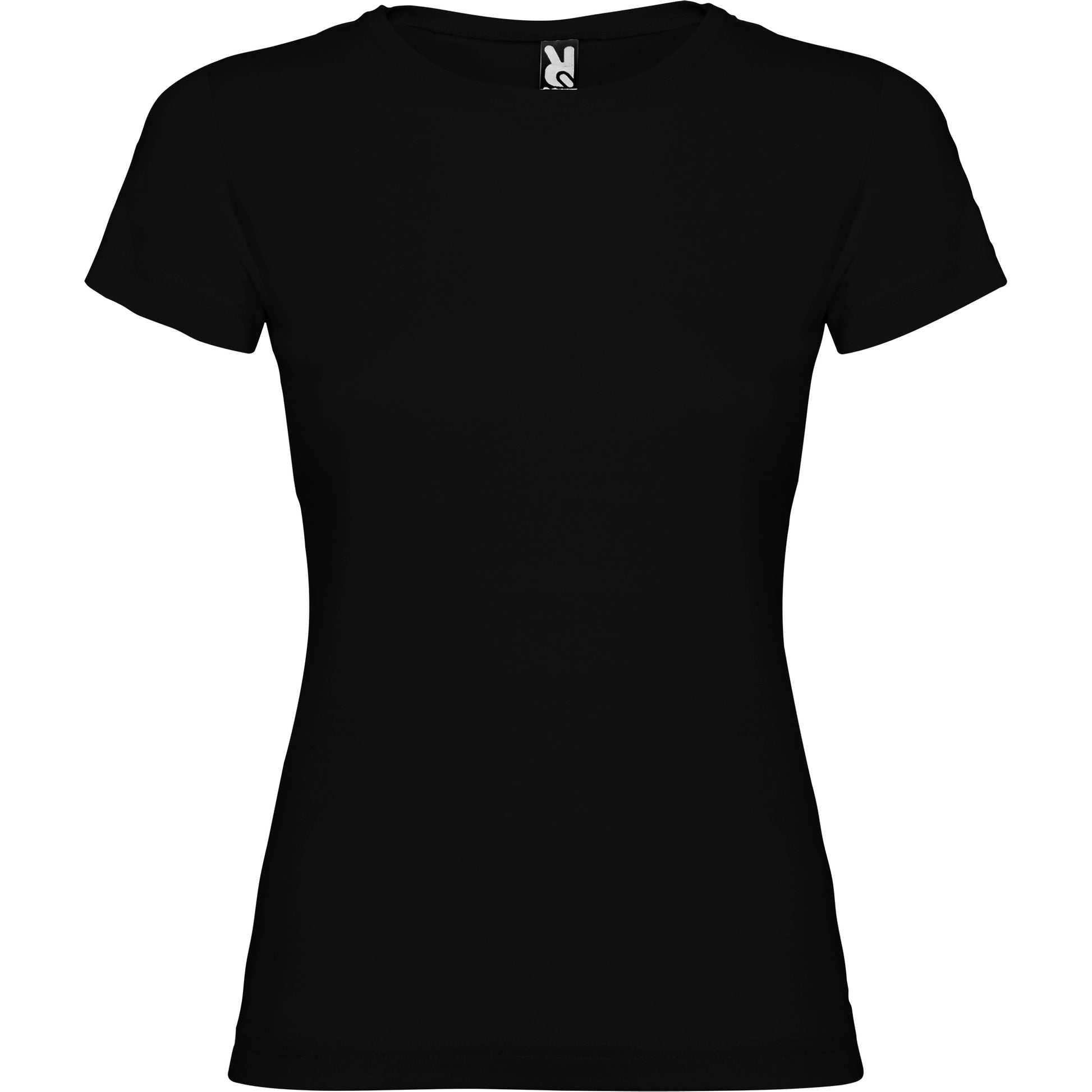 T-Shirt donna girocollo nera