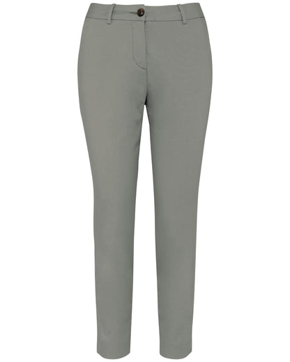 pantaloni chino 7/8 Almond Green