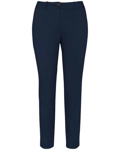 pantaloni chino 7/8 blu navy